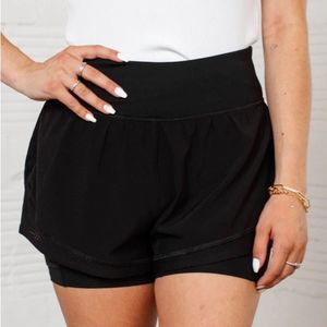 SPANX Black Athletic Shorts